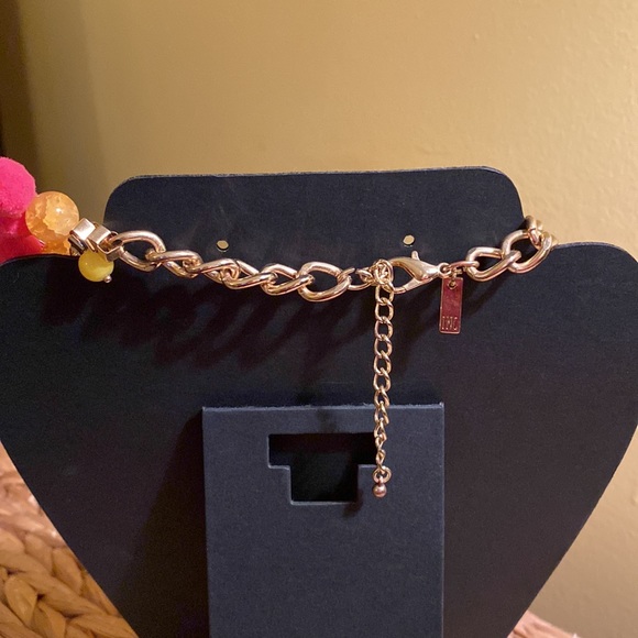 INC brand new pink & yellow ball necklace - Picture 5 of 5